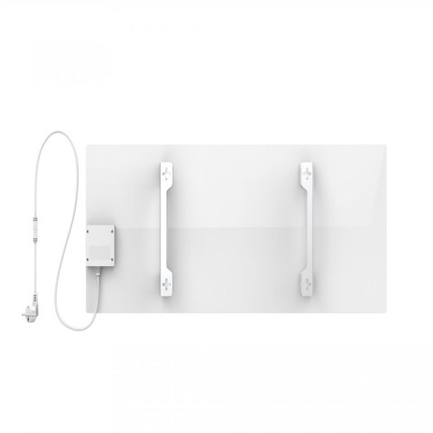 AENO GH3S Grzejnik szklany Smart 700W app+panel LED biały wtyczka EU