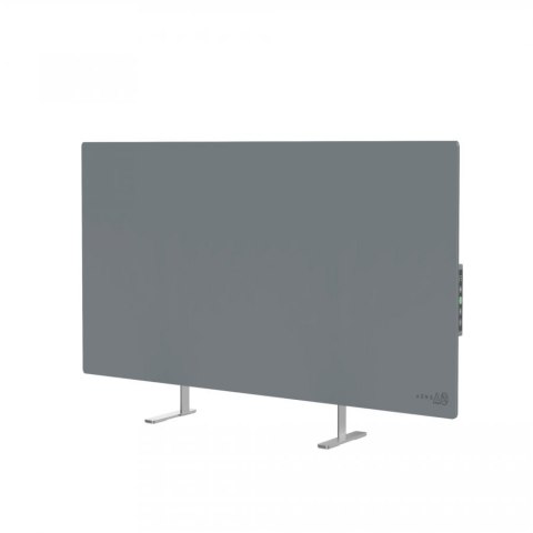 AENO GH5S Grzejnik szklany Smart 700W app+panel LED szary wtyczka EU