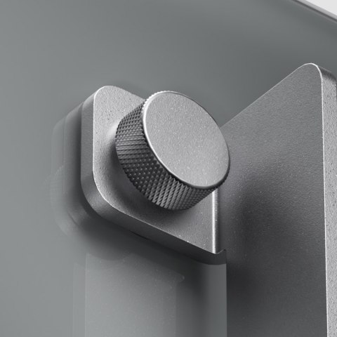 AENO GH5S Grzejnik szklany Smart 700W app+panel LED szary wtyczka EU
