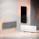 AENO GH5S Grzejnik szklany Smart 700W app+panel LED szary wtyczka EU