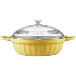 BUYDEEM Naczynie z pokrywą 3,8L CP181 Mellow Yellow