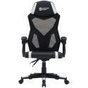 CANYON Fotel Gamingowy Flow MCH01 Mesh Czarno - Biały