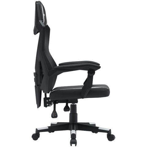 CANYON Fotel Gamingowy Flow MCH01 Mesh Czarno - Biały