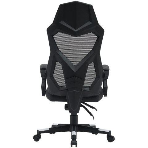 CANYON Fotel Gamingowy Flow MCH01 Mesh Czarno - Biały