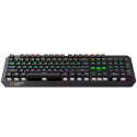CANYON Klawiatura gamingowa Hazard GK-6 RGB US Przewodowa Czarna