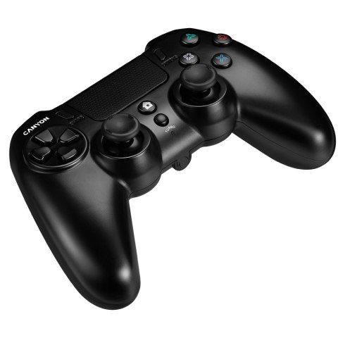 CANYON Kontroler bezprzewodowy GP-W5 PS4 Czarny