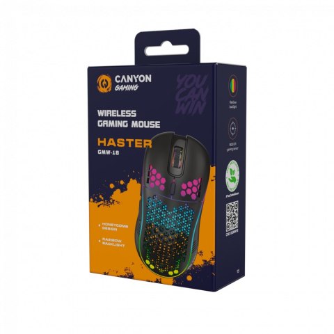 CANYON Mysz gamingowa Haster GMW-18 Czarna