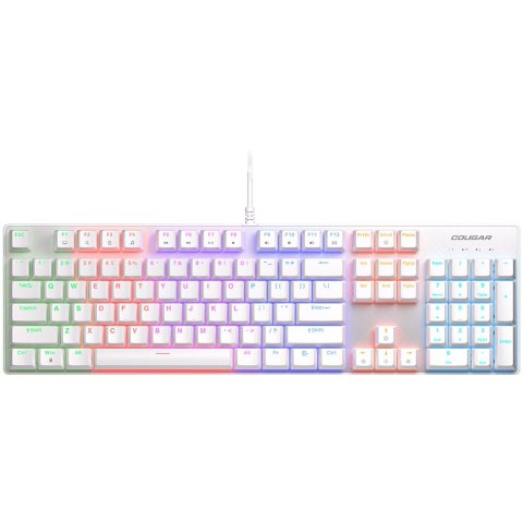 COUGAR Klawiatura Gamingowa Ultimus EX, RGB, USB, Biała