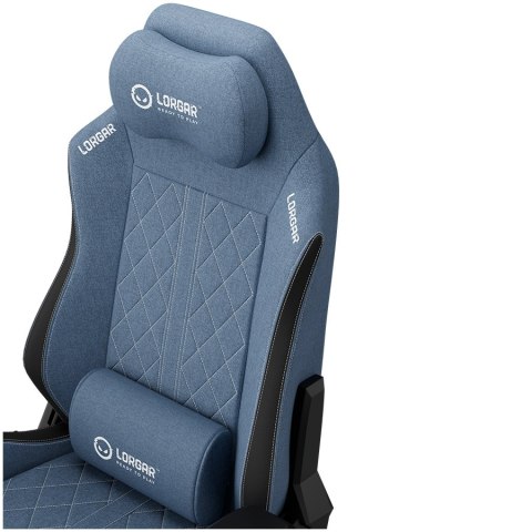 LORGAR Fotel Gamingowy Advanced CHA41, Niebieski