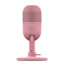 RAZER Mikrofon Gamingowy Seiren V3 Mini, Quartz Pink