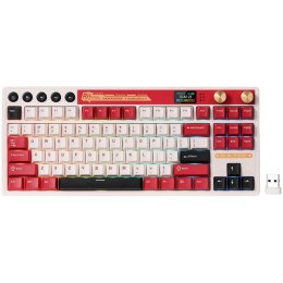 ROYAL KLUDGE RK M87 Famicom Gaming Keyboard Cream switch