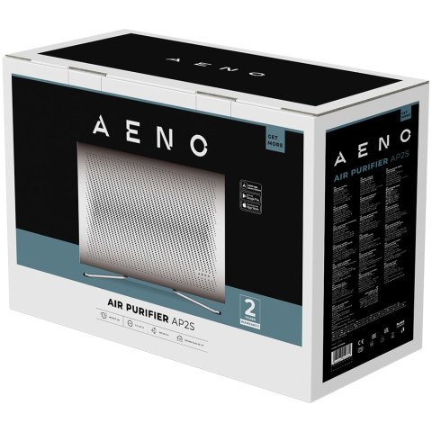 AENO AP2S Oczyszczacz powietrza Wi-Fi UV CADR 420 HEPA H13 biały