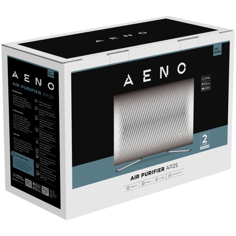 AENO AP2S Oczyszczacz powietrza Wi-Fi UV CADR 420 HEPA H13 biały