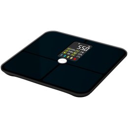 AENO BS2S Waga łazienkowa Smart 16 wskaźników ciała do 180 kg czarna