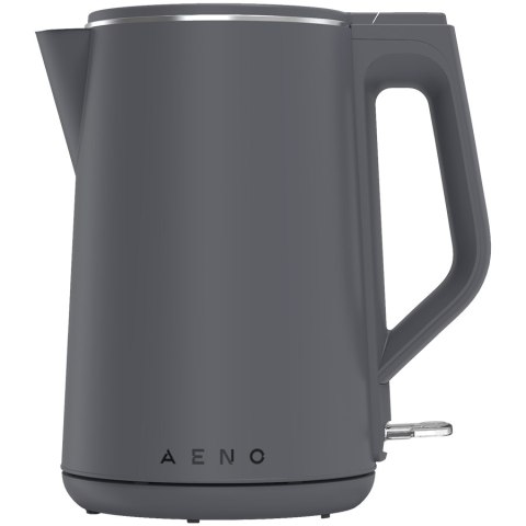 AENO EK4 Czajnik 1,5L podwójne ścianki, Strix szary