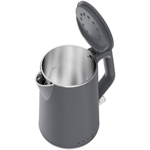 AENO EK4 Czajnik 1,5L podwójne ścianki, Strix szary
