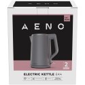 AENO EK4 Czajnik 1,5L podwójne ścianki, Strix szary