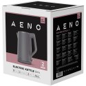 AENO EK4 Czajnik 1,5L podwójne ścianki, Strix szary