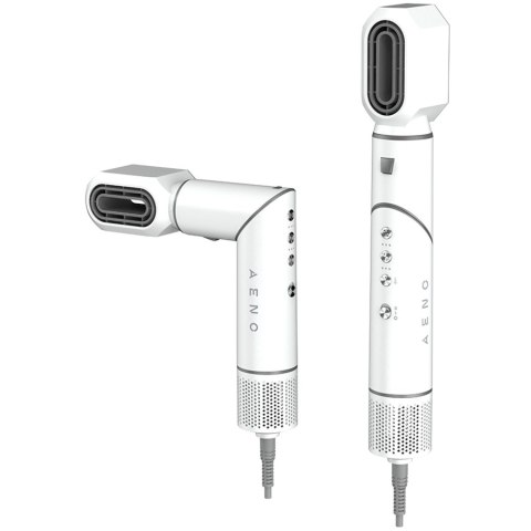 AENO HS1 Suszarka-stylizator do włosów 13 funkcji 7 nasadek 1200W biała