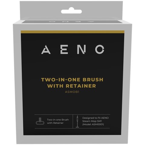 AENO Szczotka 2w1 owalna do mopa parowego SM1
