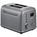 BUYDEEM Automatyczny Metalowy Toster na 2 kromki, DT730E, Ink Grey, EU