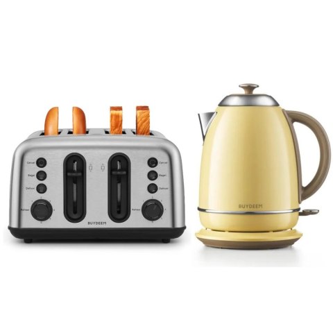 BUYDEEM Czajnik Elektryczny, K640E, Mellow Yellow, EU