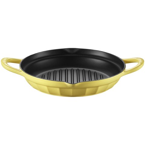 BUYDEEM Patelnia grillowa żeliwna 26 cm CP553 Mellow Yellow