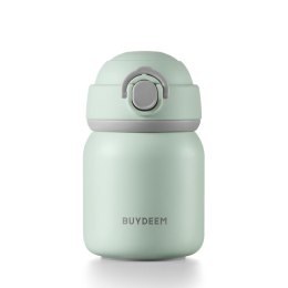 BUYDEEM Termos ze stali nierdzewnej 200ml, TAN200, Cozy Greenish