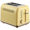 BUYDEEM Toster na 2 kromki, DT620E, Mellow Yellow, EU