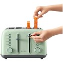 BUYDEEM Toster na 4 kromki, DT640E, Cozy Greenish, EU