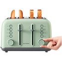BUYDEEM Toster na 4 kromki, DT640E, Cozy Greenish, EU