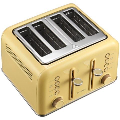 BUYDEEM Toster na 4 kromki, DT640E, Mellow Yellow, EU