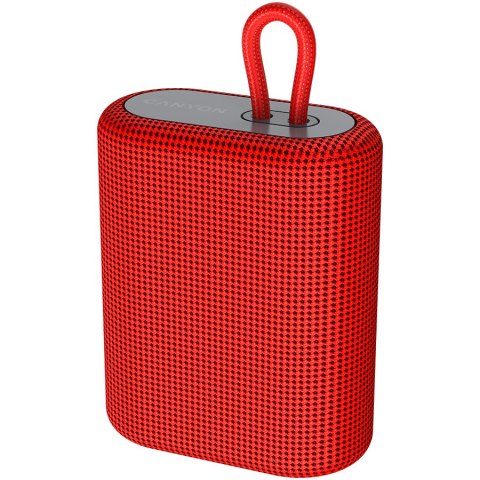 CANYON Głośnik Bluetooth BSP-4 5W Radio FM Czerwony