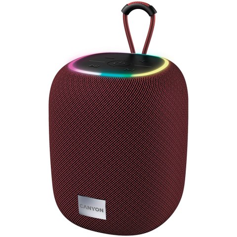 CANYON Głośnik Bluetooth BSP-8 10W Czerwony