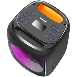 CANYON Głośnik Bluetooth OnFun 5 Partybox 40W RGB Czarny