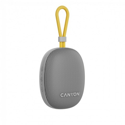 CANYON Głośnik Bluetooth OnMove 12 IPX7 TWS 5W Szary