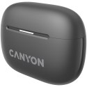 CANYON Słuchawki dokanałowe OnGo 10 ANC i ENC Szare