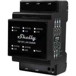 SHELLY LAN Switch wielokanałowy sterownik z pomiarem mocy do sterowania z wykorzystaniem LAN