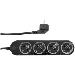 SHELLY Power Strip 4 Gen4 Black inteligentna listwa zasilająca czarna