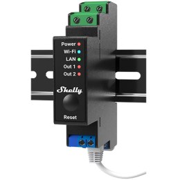 SHELLY Pro 2PM 2-kanałowy sterownik z pomiarem mocy