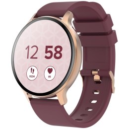 CANYON Smartwatch Badian SW68 Różowe złoto