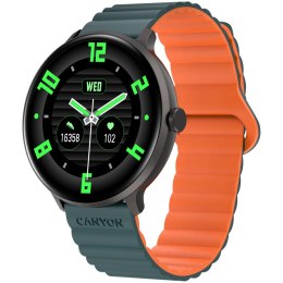 CANYON Smartwatch Jacky SW-69 Zielono - Pomarańczowy