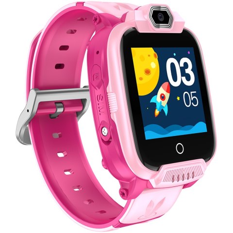 CANYON Smartwatch Jondy KW-44 4G Kamera GPS Muzyka Różowy