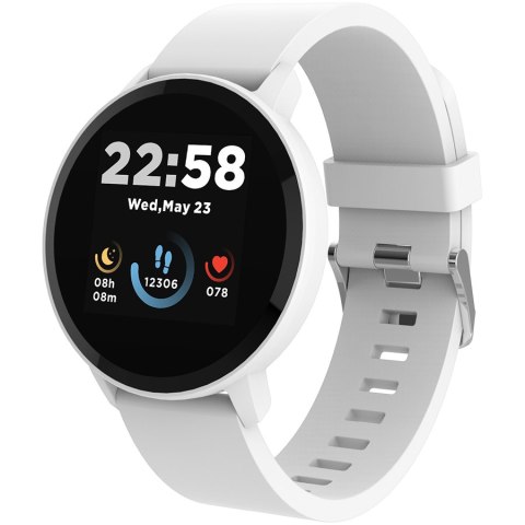 CANYON Smartwatch Lollypop SW-63 Srebrno - Biały