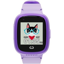 CANYON Smartwatch Sunny KW-48 4G GPS Gry Muzyka Fioletowy