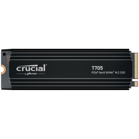 CRUCIAL T705 2000GB [2TB] NVMe PCIe Gen.5 M.2 2280 Radiator