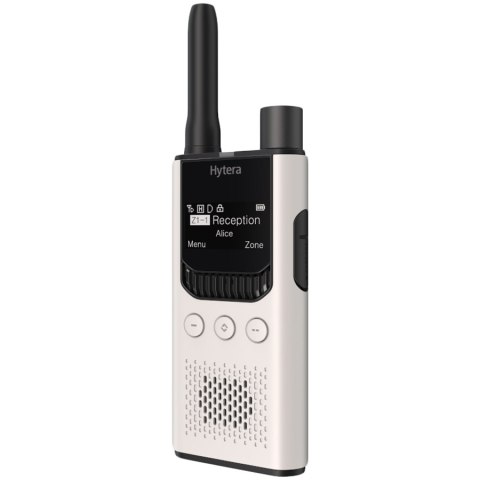 HYTERA Radio DMR+analog HYT-S35, PMR446 446 MHz, 2200 mAh, Pearl white