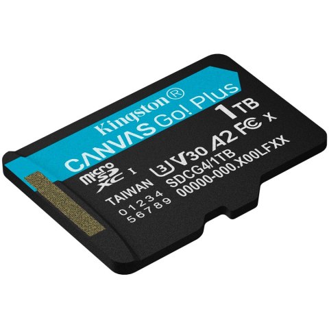 KINGSTON 1TB microSDXC Canvas Go Plus Gen4 200R A2 U3 w/o ADP