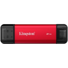 Kingston 2TB Dual USB-A/C Portable SSD, Up to 1050MB/s USB 3.2 Gen 2