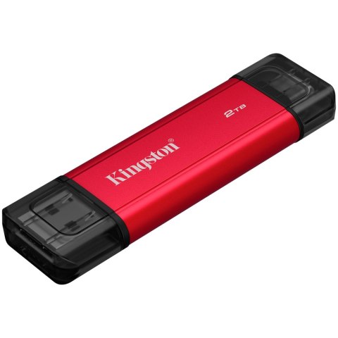 Kingston 2TB Dual USB-A/C Portable SSD, Up to 1050MB/s USB 3.2 Gen 2